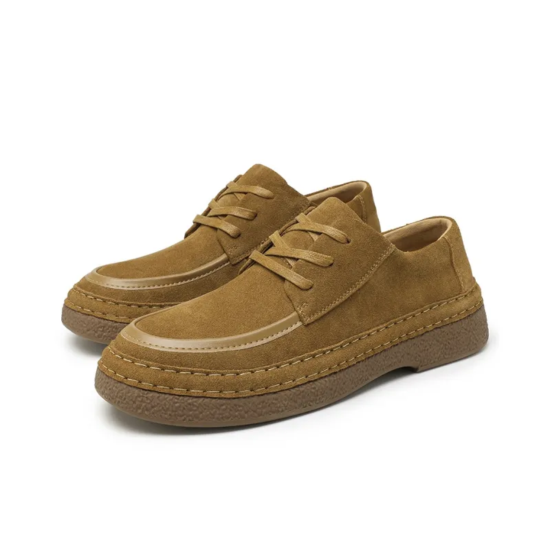 MODENGPAN Casual Shoes Men's Brown-1