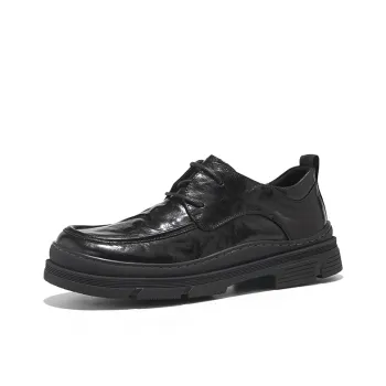 Hautton Jeans Dress Shoes Men's Black