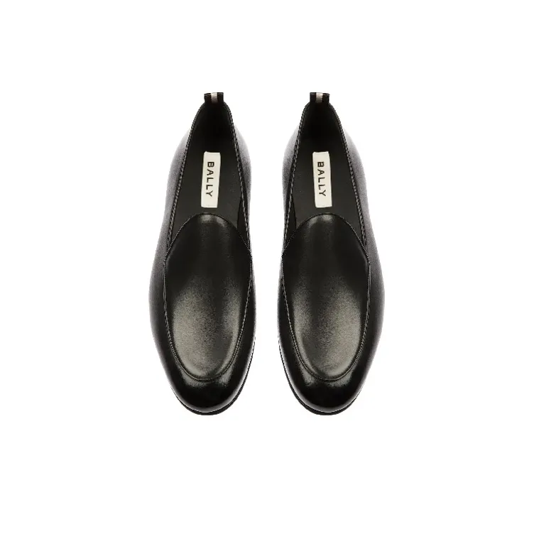 BALLY Salton Loafers Men's Black-3