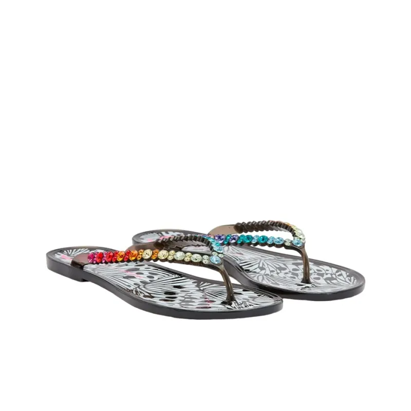 Sophia Webster Esme Crystal embellished Flip Flops-2