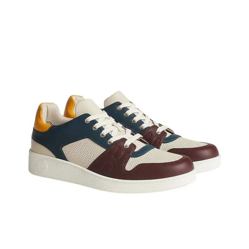 HERMES Stylish Skateboarding Shoes Men's Multicolor-2