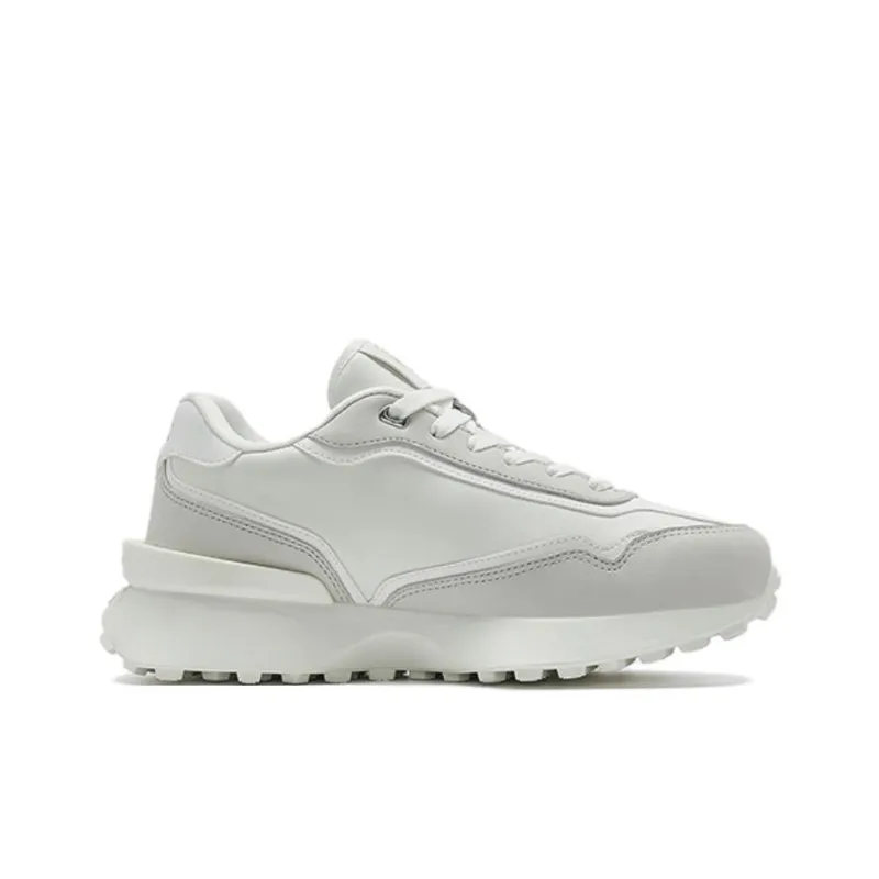 KSWISS Slip Resistant Thermal Low Top Casual Shoes Unisex White Gold-1