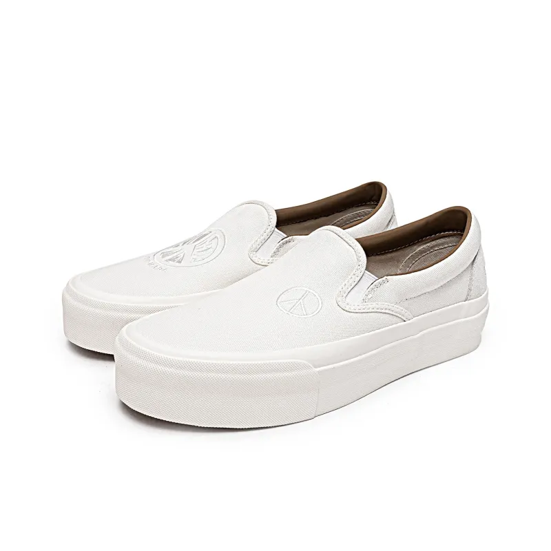 TC Tcmade013 Low Top Canvas Shoes Unisex White-2