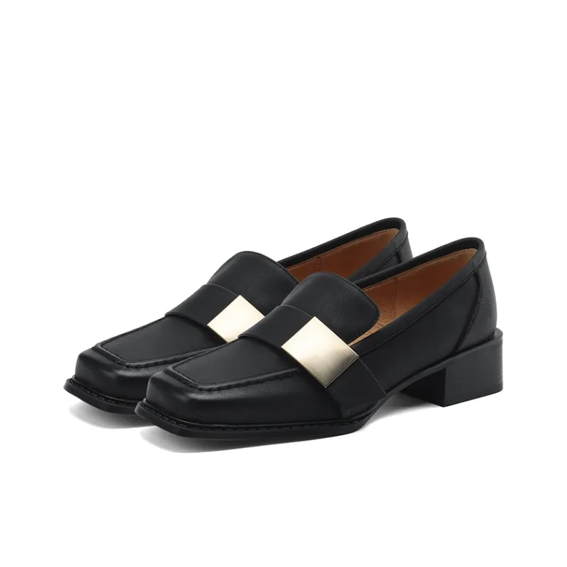 Naiyee Loafers Women's Low Top Black, Gray, Earth Yellow-2