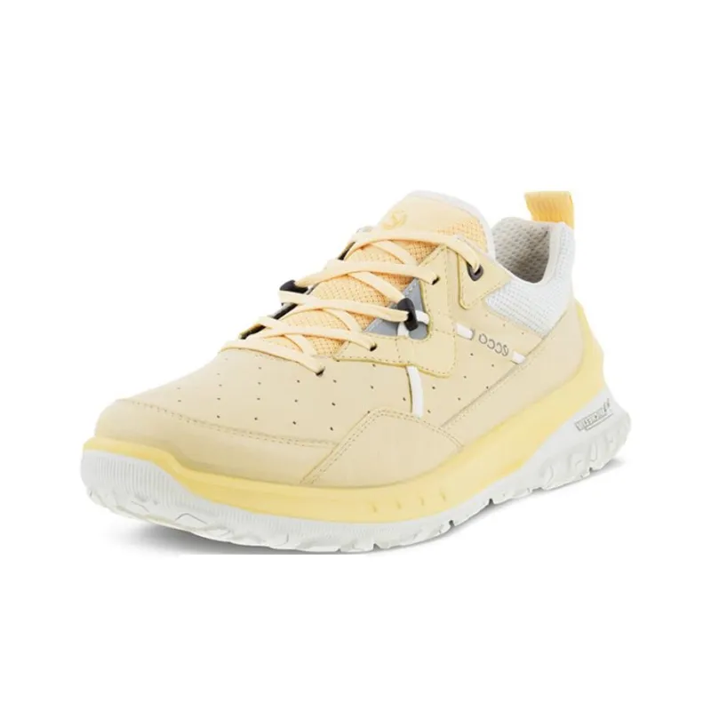 Ecco Oude Tocht Collection Low Top Sports Casual Shoes Women's Straw Yellow-1