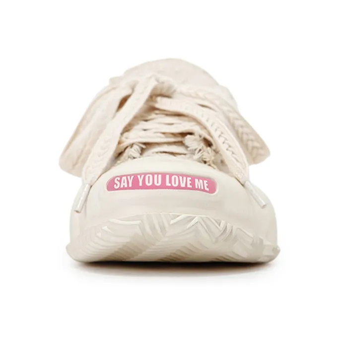 XVESSEL Canvas Shoes Unisex Low Top White-3