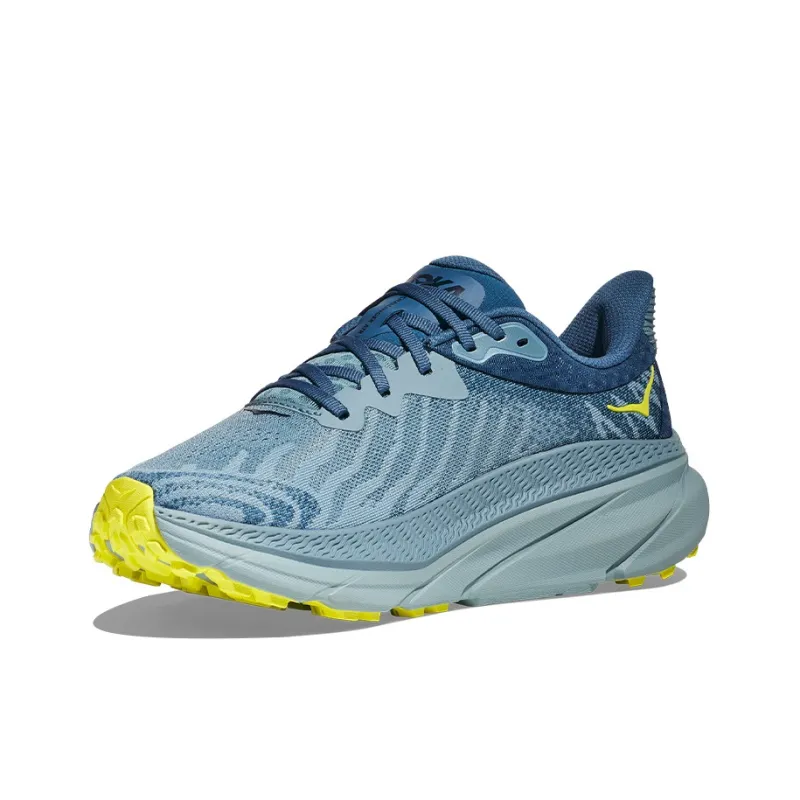 HOKA ONE ONE Challenger Atr 7 2E Wide 'Stone Blue Evening Primrose'-3