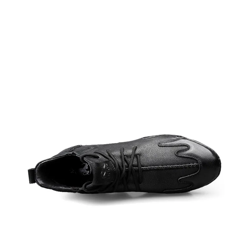 BECK Men's Casual Shoes Men Low Top Black/Khaki-6
