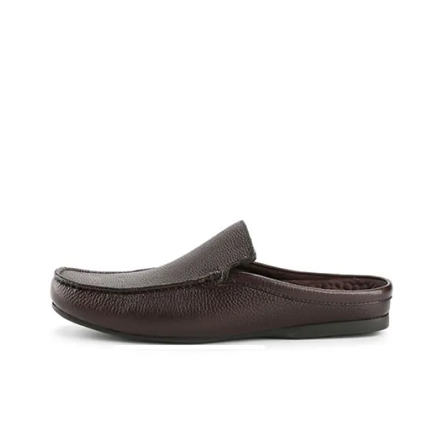 Hush Puppies Wrap-toe Slippers Men's Coffee-0