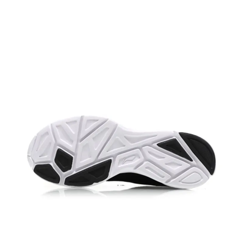 LiNing Non slip Lightweight Low Top Running Shoes Unisex Black-4