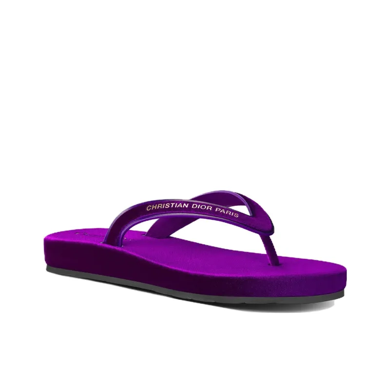 DIOR Diorsea Stylish Sandals Women's Purple-1
