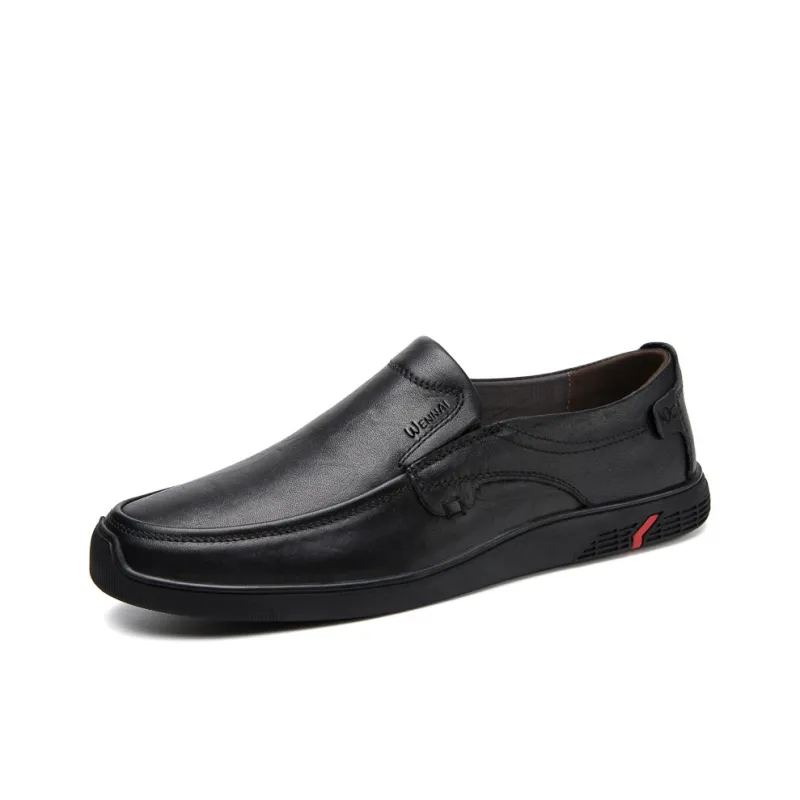 Wen Nai Casual Shoes Men's Black-1
