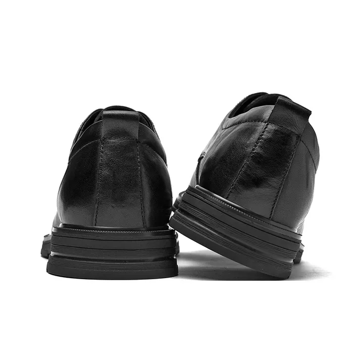 SEPTWOLVES Brock Leather Shoes Dress Shoes Men's Black-4