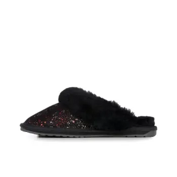 EMU Australia Wrap-toe Slippers Women's Black