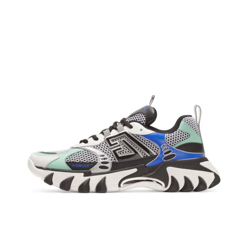 BALMAIN B-East Panelled Sneakers-0