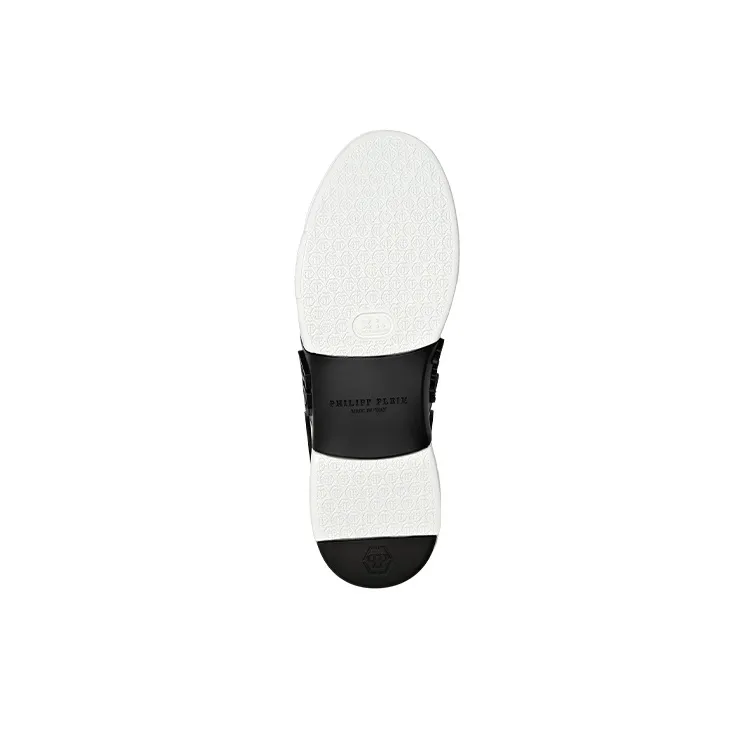PHILIPP PLEIN Logo-appliqué Lace-up Sneakers-4