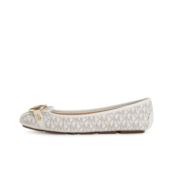 MICHAEL KORS Flat Shoes Women's Vanilla White