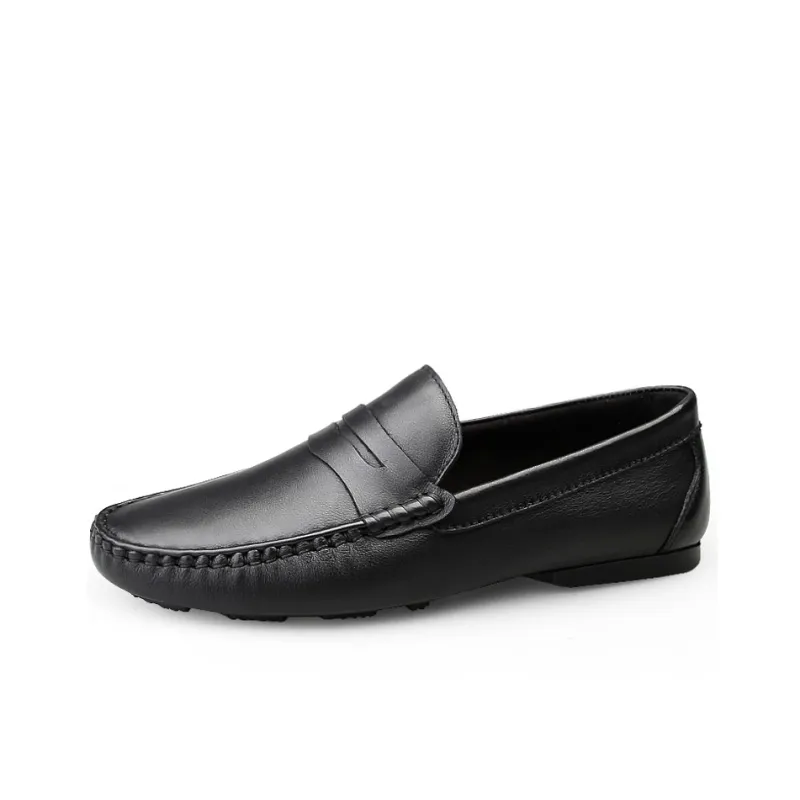 DCK Men's Casual Shoes Men Low Top Black/Brown-1