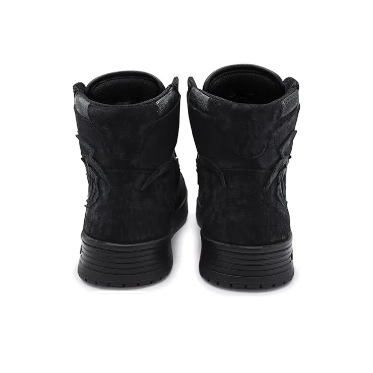 Misbhv Panelled High-top Leather Sneakers-3