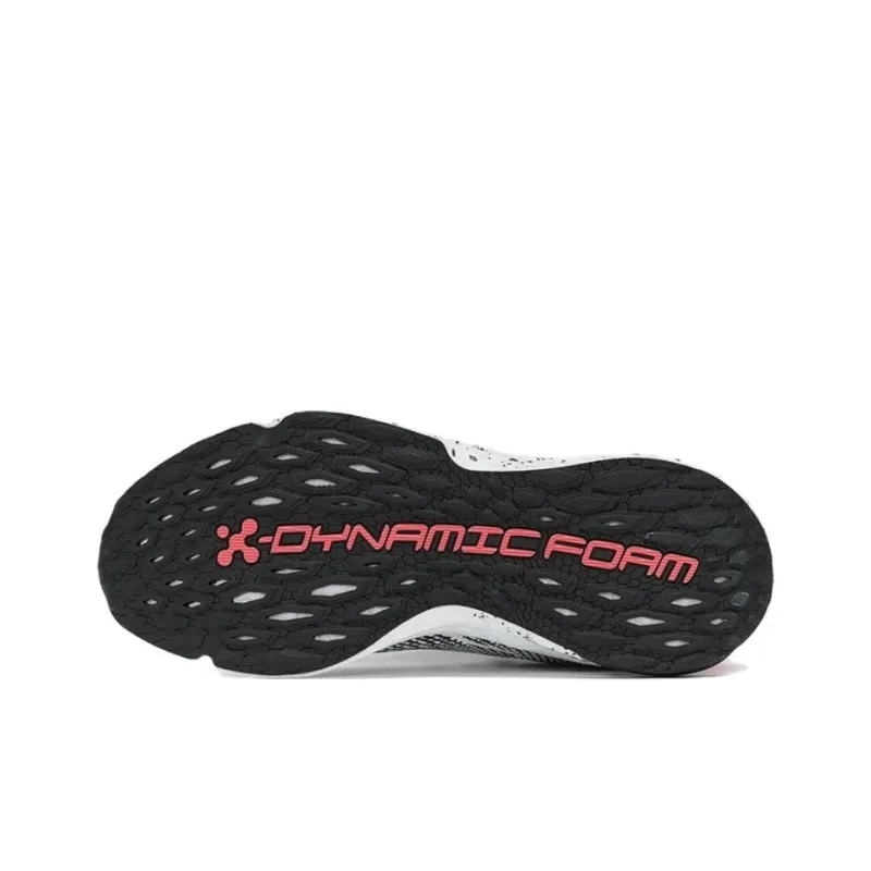 XTEP Slip Resistant, Abrasion Resistant, Thermal Low Top Running Shoes Men's Black White-4