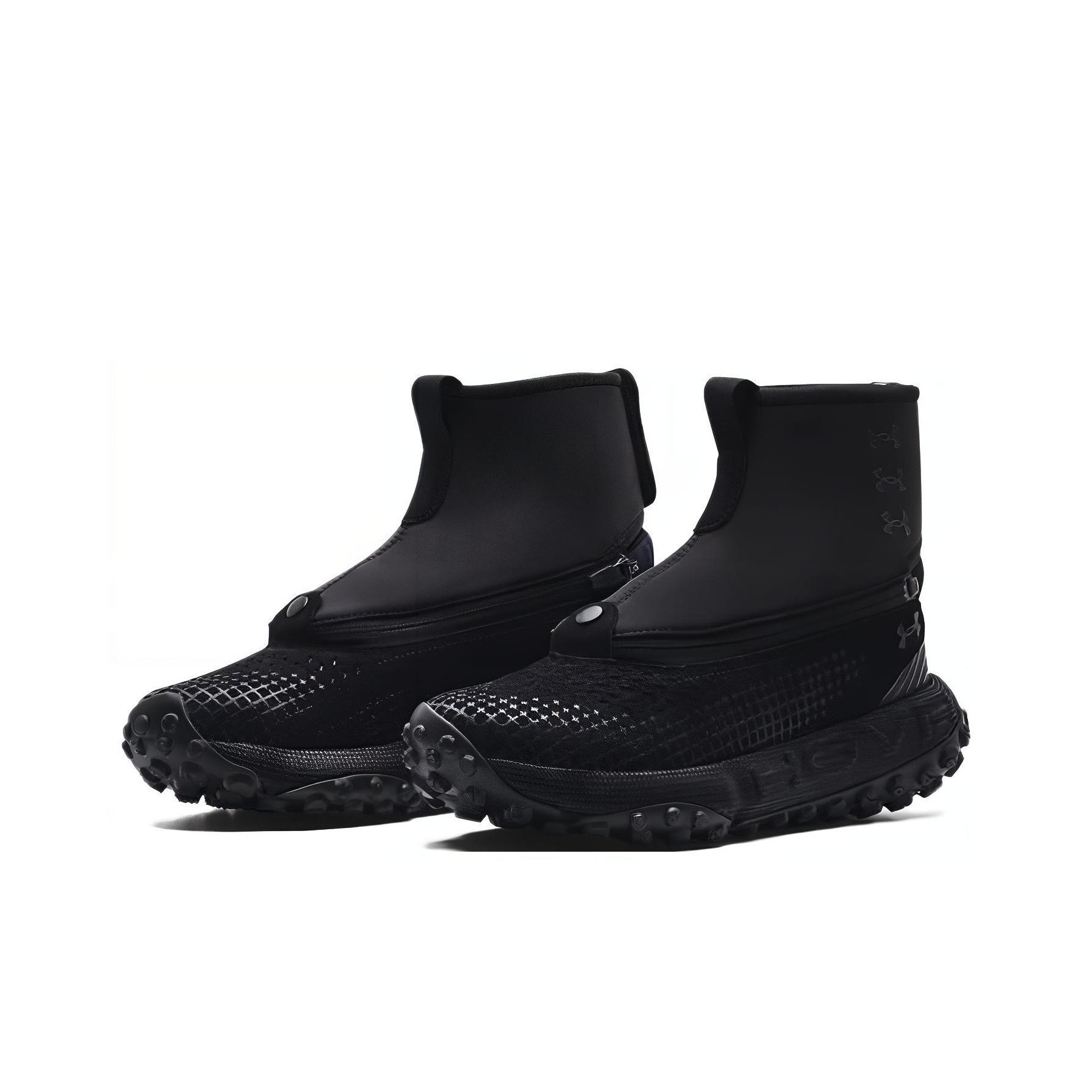 Under Armour HOVR Summit Fat Tire Delta 'Triple Black' - POIZON