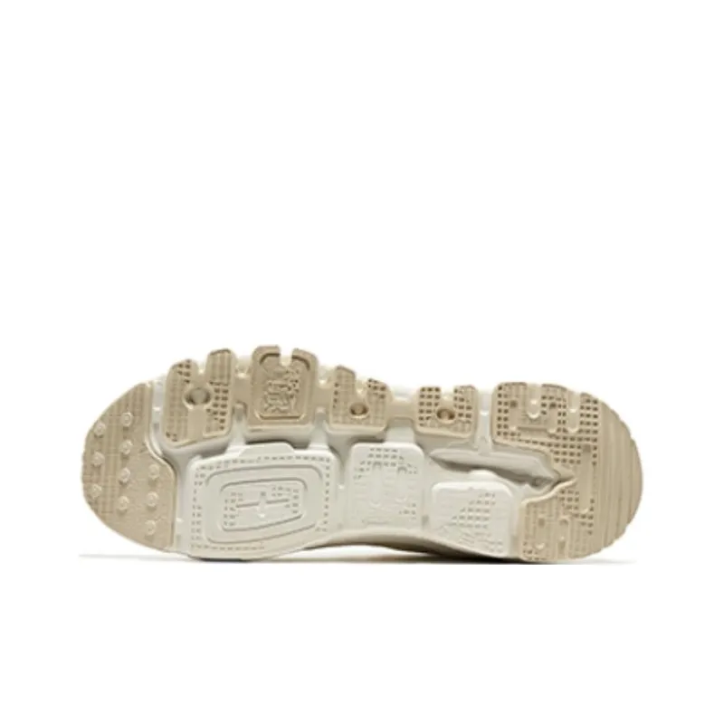 Erke Morning Mist Evening Mist Anti-Slip Wear-Resistant Low-Top Sports Casual Shoes White Brown-4