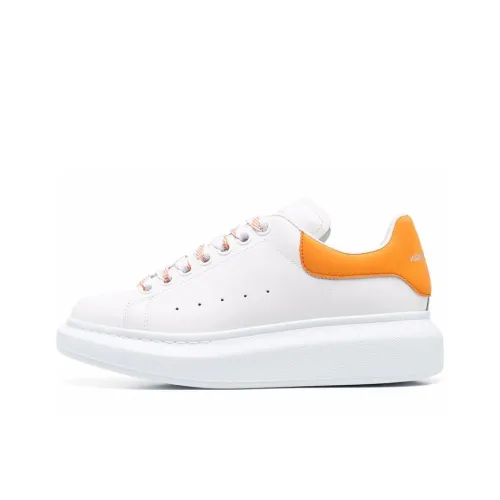 Alexander McQueen Women's Oversized Sneaker 'White Orange'