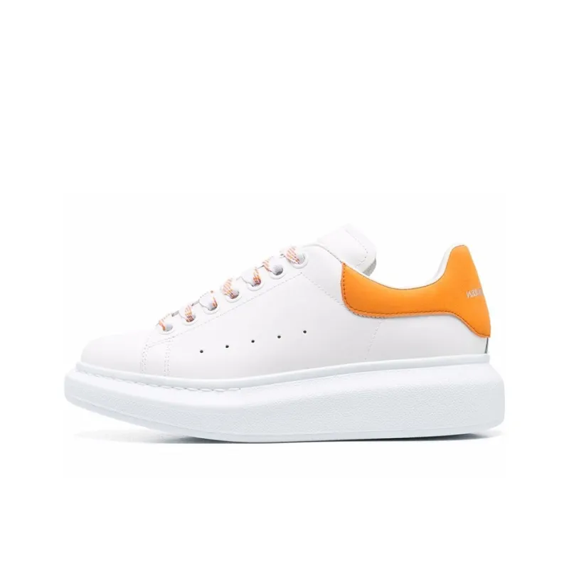 Alexander McQueen Oversized Sneaker 'Orange Suede' Women's-0