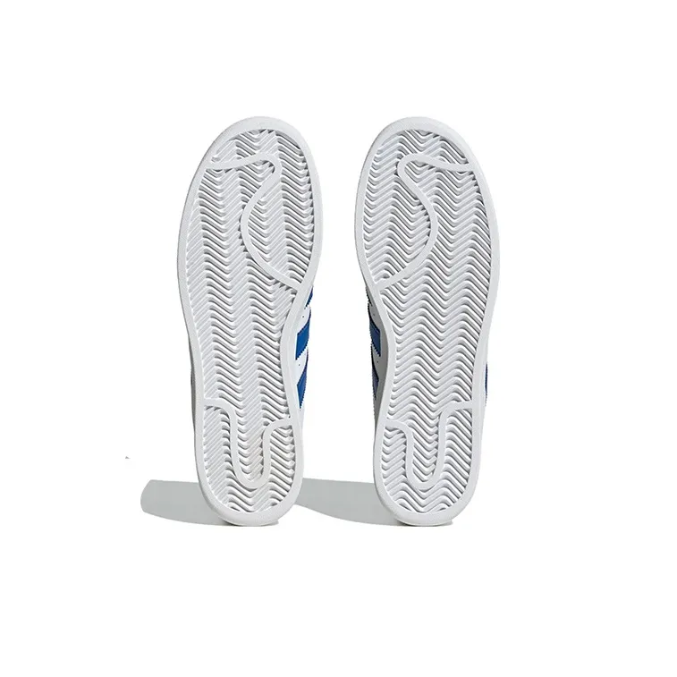 adidas originals Superstar White Blue-4