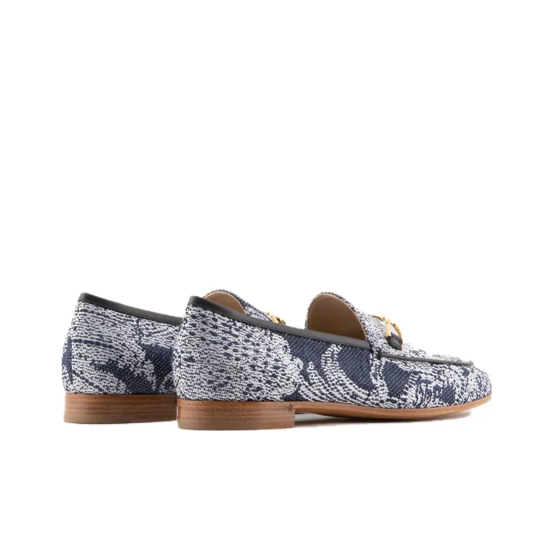 EMPORIO ARMANI Loafers Women's White Blue-3