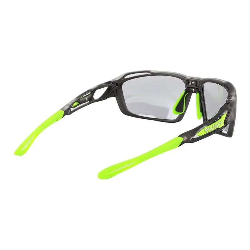 RUDY PROJECT Irregular Shape Sunglasses Unisex Green-3