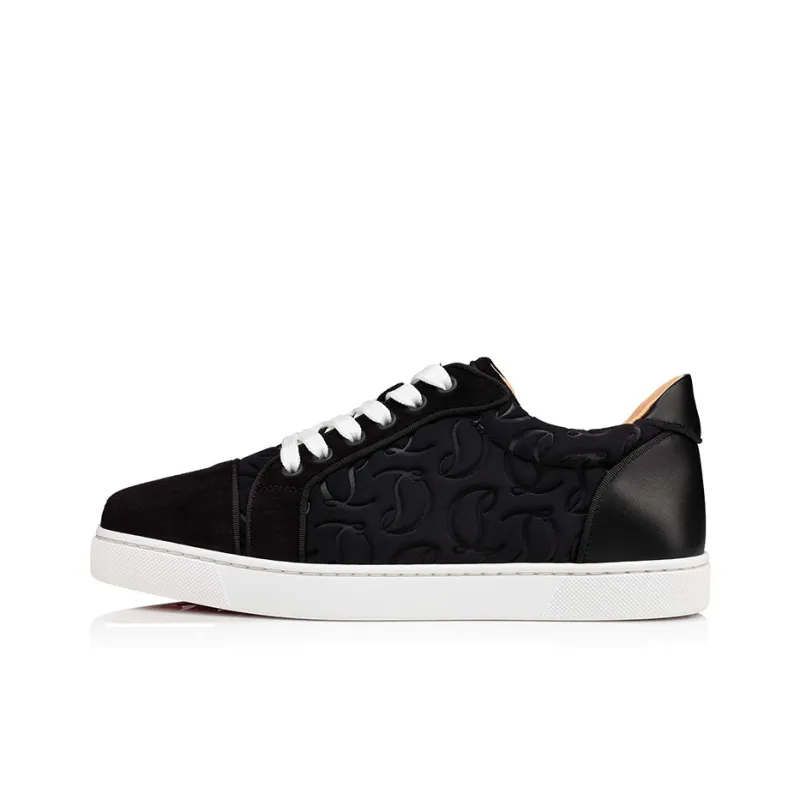 CL Vieira Orlato Low Top Stylish Skateboarding Shoes Women's Black-0
