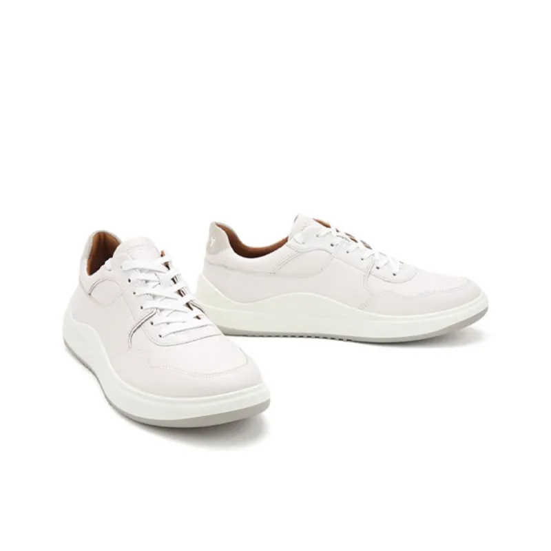 COZY STEPS Casual Shoes Men Low Top White Black/Black/New Ivory White/White Brown-1