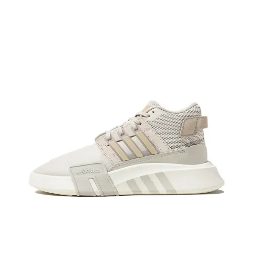 Adidas EQT Running Shoes Unisex Mid-Top Beige/Brown