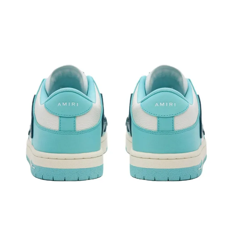 AMIRI Skel Top Low 'Teal Slate Blue'-3