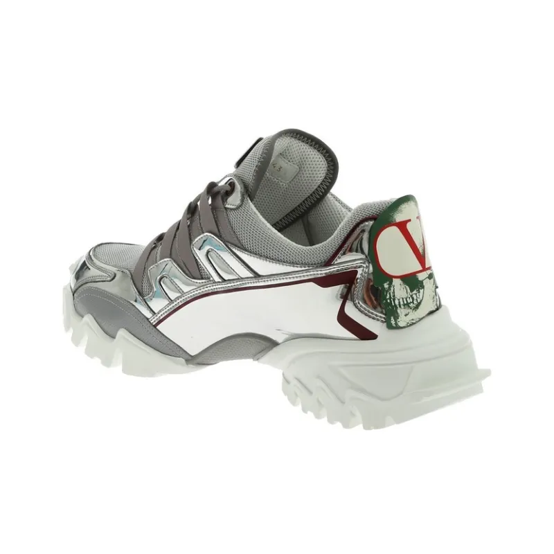 Valentino Undercover X Valentino Climbers Trainer 'Silver'-3
