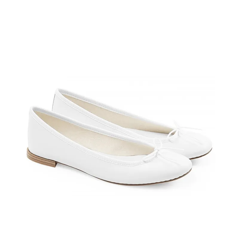 Repetto Cendrillon High Flat Shoes Women's White-2