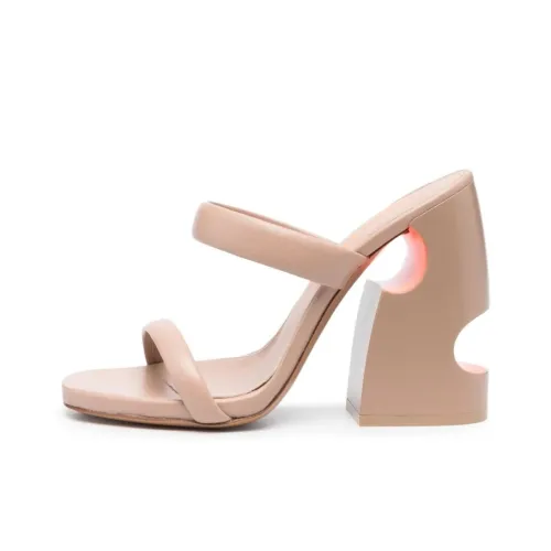 OFF-WHITE Pop Meteor 120mm Cut-out Mules
