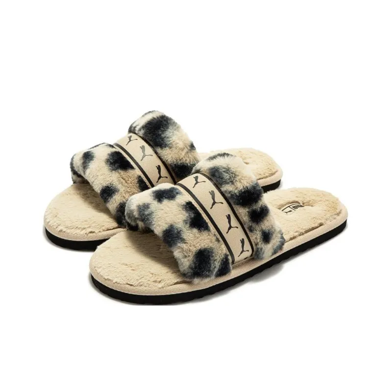 PUMA Fluff Remix Animal Bx 'Cream Black' Women's-2