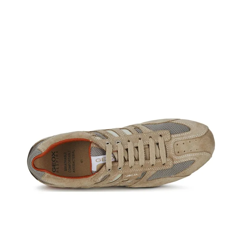 GEOX Casual Shoes Men Low Top Beige-5