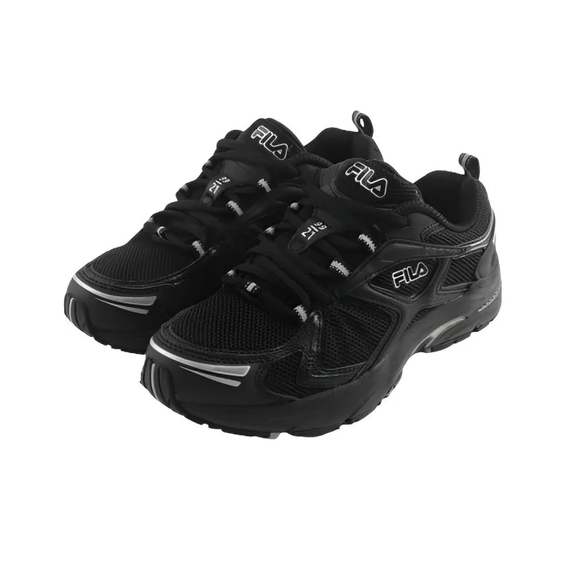 FILA Boveasorus 99/21 Cushioning, Slip Resistant, And Abrasion Resistant Low Top Casual Shoes Unisex Black-1