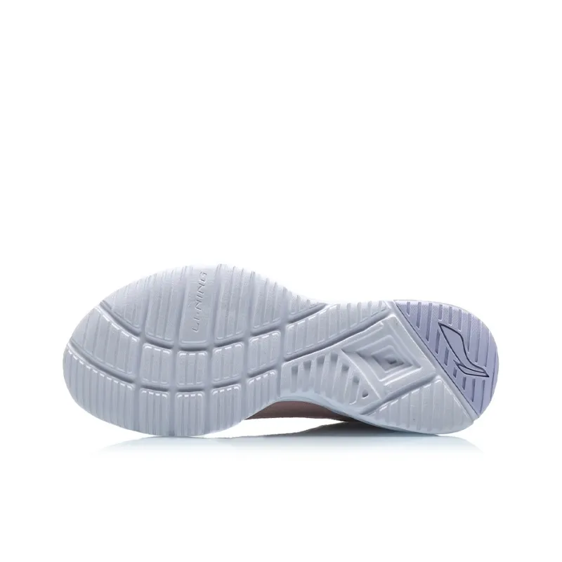 LiNing Cushioning Low Top Running Shoes Women's Pink-4