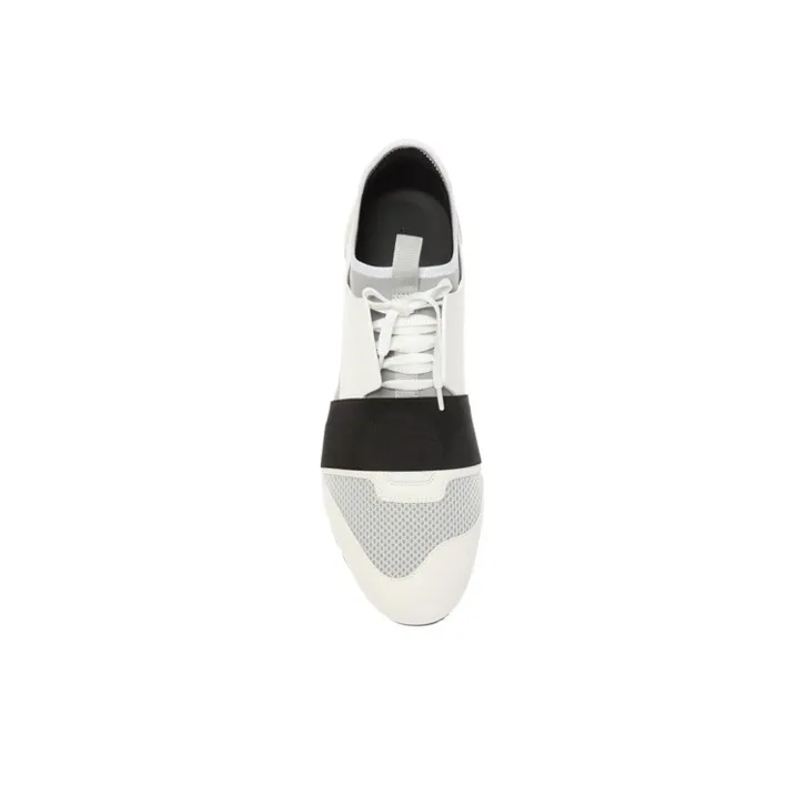Balenciaga Race Runner 'White Black Grey'-4