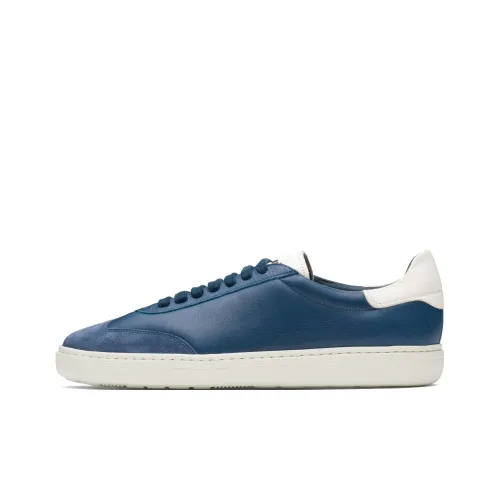 CHURCH'S Skateboard Shoes Men Low-Top Blue/White