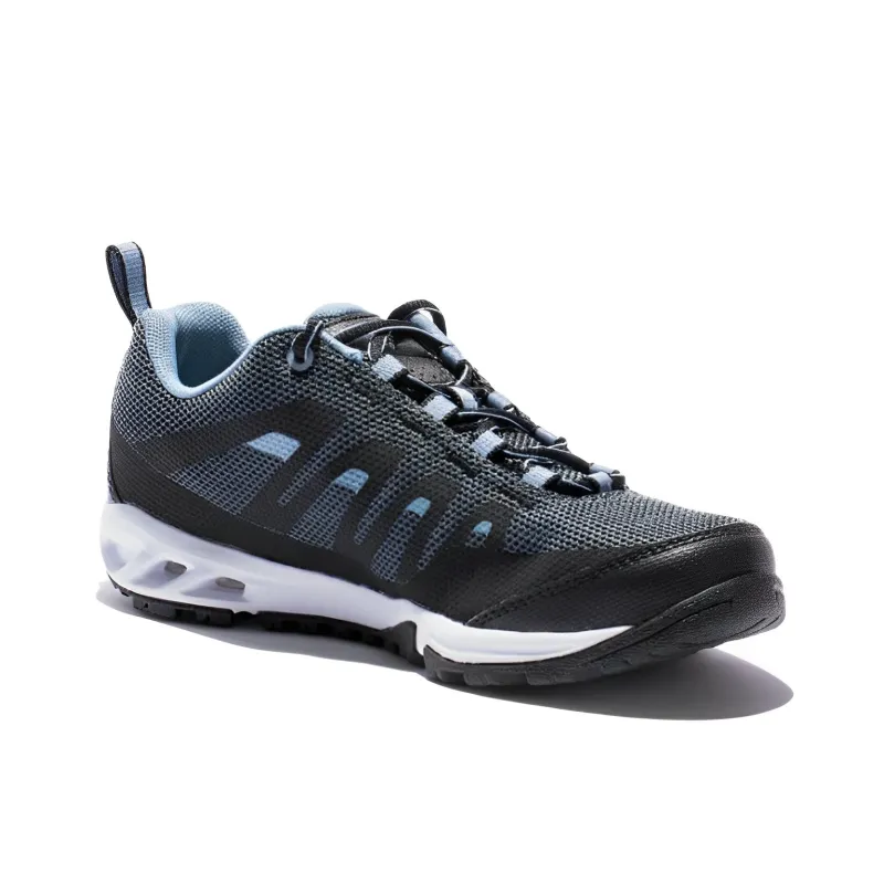 Columbia Anti Slip And Wear Resistant Breathable Low Top Outdoor Shoes Women's Blue Gray-2