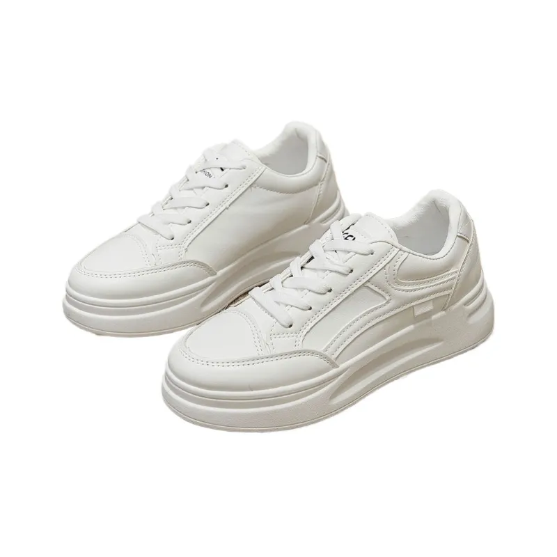 Little Red Man Cushioning Wear-Resistant Low-Top Skateboard Shoes Women's-8