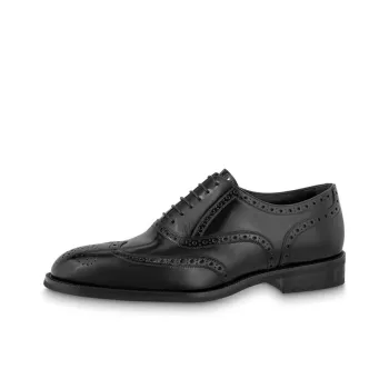 LOUIS VUITTON Graduate Lace Up Derby Shoes 'Black'