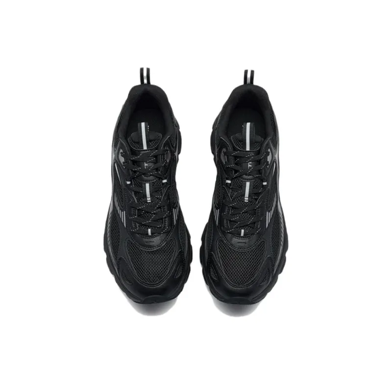 XTEP Enable Source 2000 Anti Slip Wear Resistant Low Top Casual Shoes Men's Black Gray-3