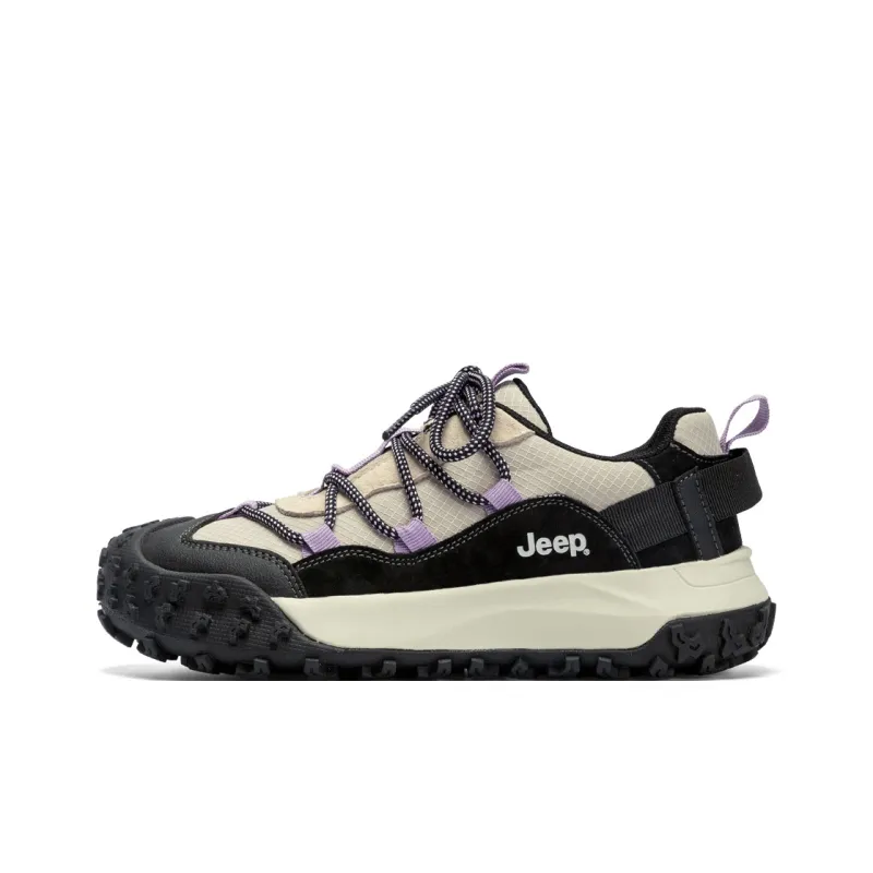 Jeep Anti-Slip And Wear-Resistant Breathable Low-Top Hiking Shoes Women's-4