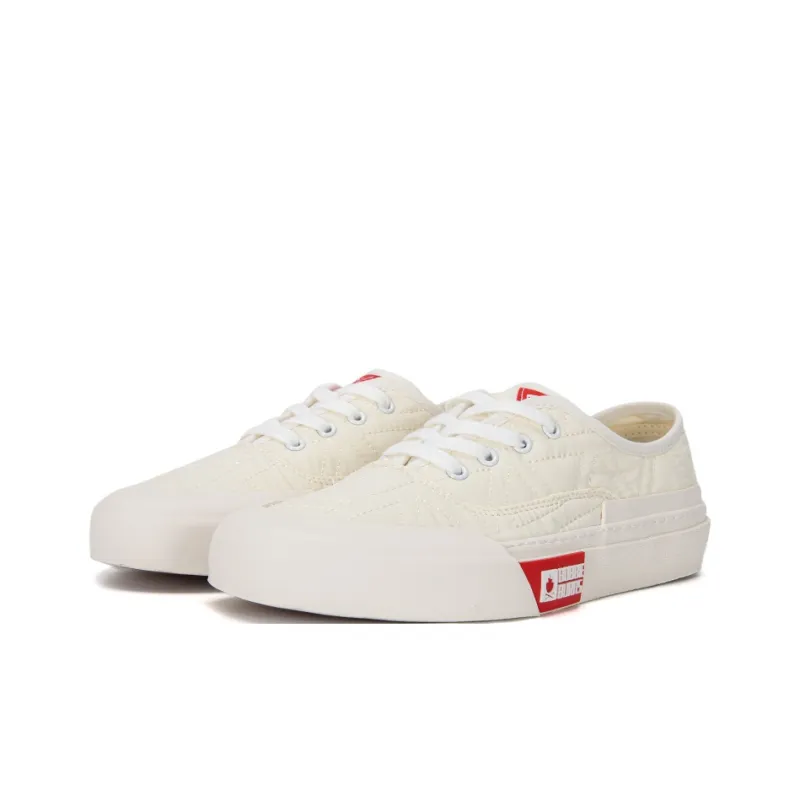 BOBBIE BURNS Anti Slip Wear Resistant Low Top Canvas Shoes Unisex Ivory-2
